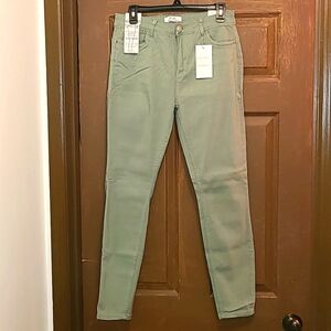 Green jeans